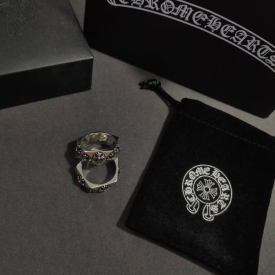 Attractive Style Ring 2023SS CHROME HEARTS Chrome Hearts Attractive Style Ring 2023SS CHROME HEARTS Chrome Hearts